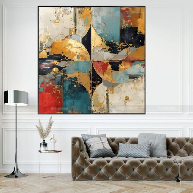 Luxury Abstract Painting Art