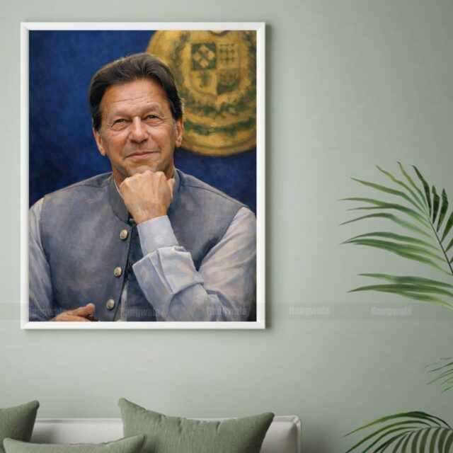 Portrait of Khan in Traditional Attire